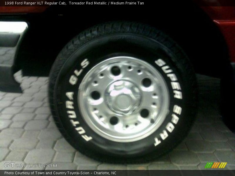 Toreador Red Metallic / Medium Prairie Tan 1998 Ford Ranger XLT Regular Cab