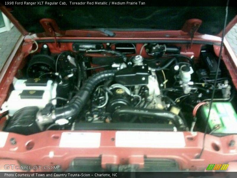 Toreador Red Metallic / Medium Prairie Tan 1998 Ford Ranger XLT Regular Cab