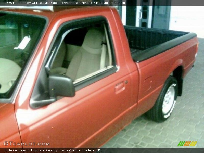 Toreador Red Metallic / Medium Prairie Tan 1998 Ford Ranger XLT Regular Cab