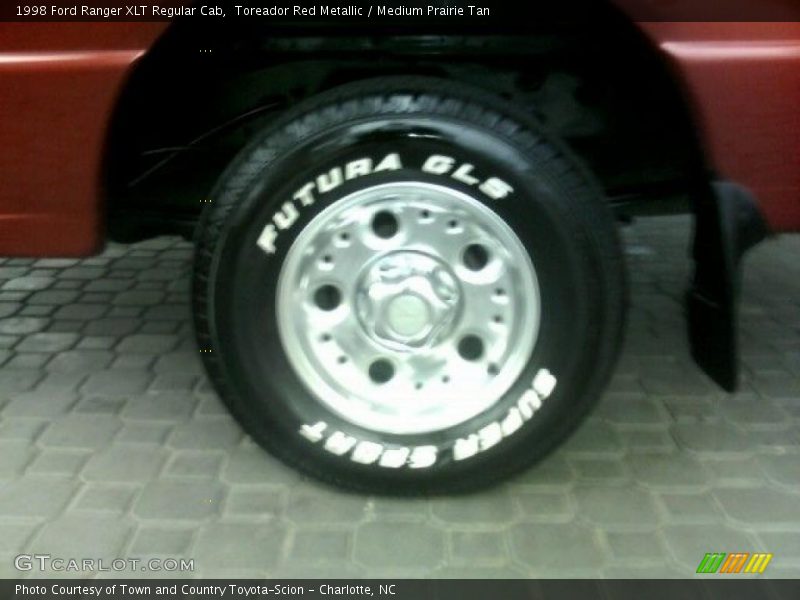 Toreador Red Metallic / Medium Prairie Tan 1998 Ford Ranger XLT Regular Cab