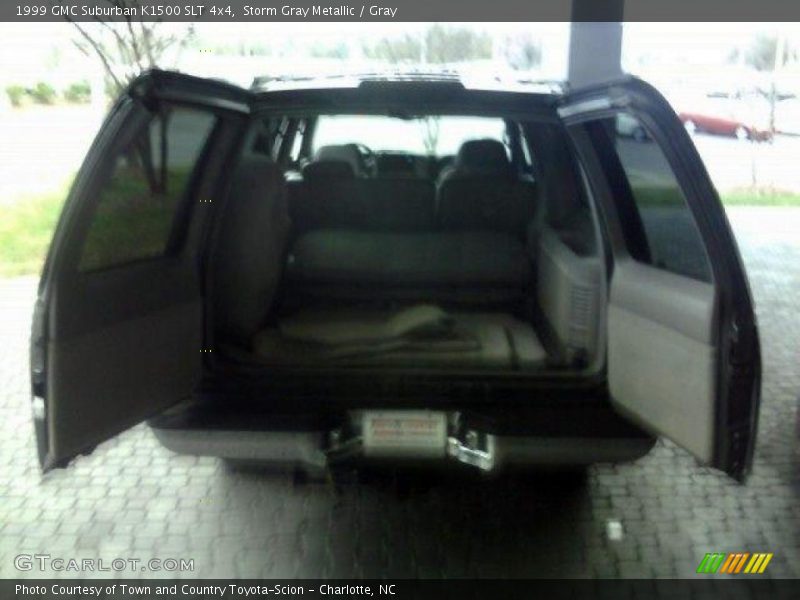 Storm Gray Metallic / Gray 1999 GMC Suburban K1500 SLT 4x4