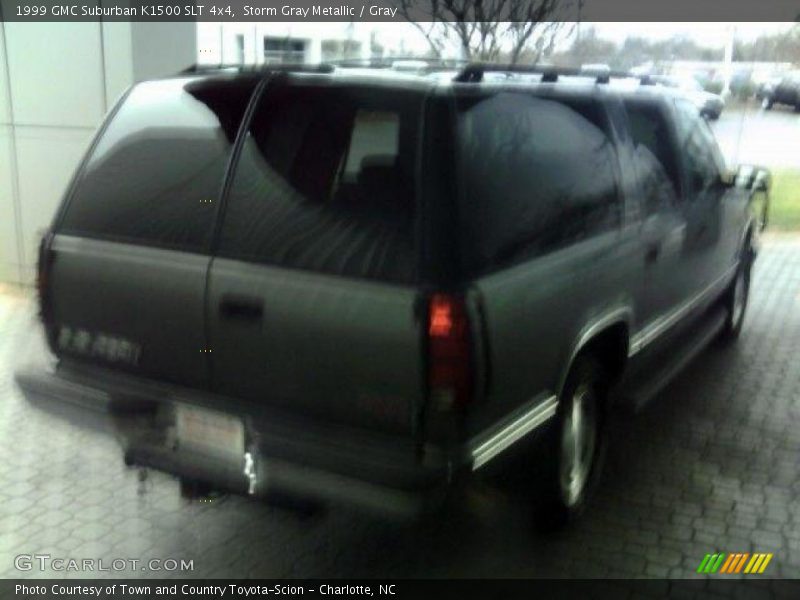 Storm Gray Metallic / Gray 1999 GMC Suburban K1500 SLT 4x4