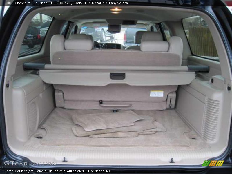 Dark Blue Metallic / Tan/Neutral 2006 Chevrolet Suburban LT 1500 4x4