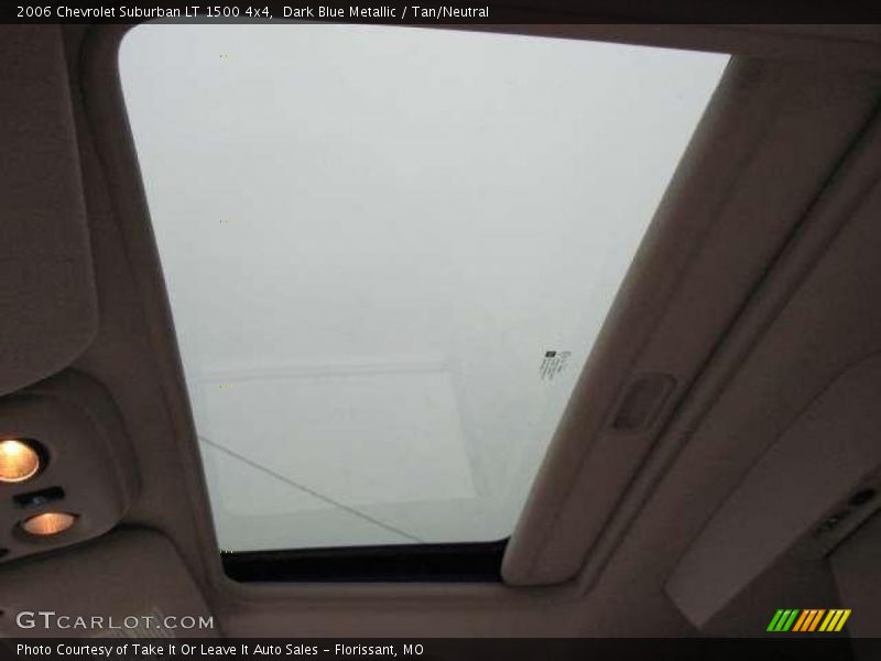 Dark Blue Metallic / Tan/Neutral 2006 Chevrolet Suburban LT 1500 4x4