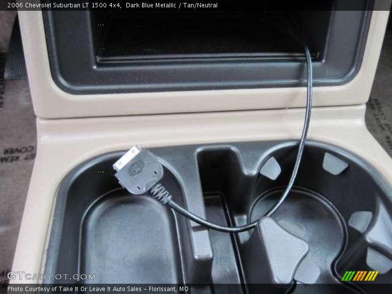 Dark Blue Metallic / Tan/Neutral 2006 Chevrolet Suburban LT 1500 4x4