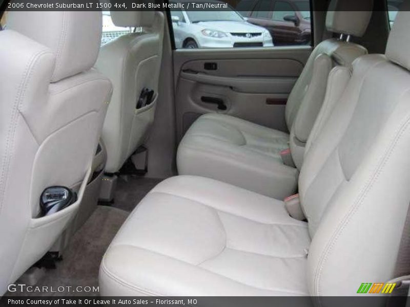 Dark Blue Metallic / Tan/Neutral 2006 Chevrolet Suburban LT 1500 4x4