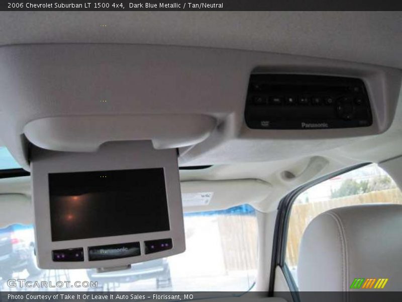 Dark Blue Metallic / Tan/Neutral 2006 Chevrolet Suburban LT 1500 4x4