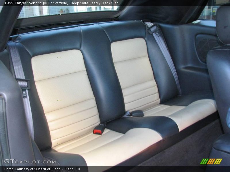 Deep Slate Pearl / Black/Tan 1999 Chrysler Sebring JXi Convertible