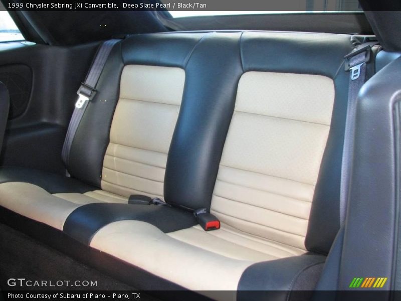 Deep Slate Pearl / Black/Tan 1999 Chrysler Sebring JXi Convertible