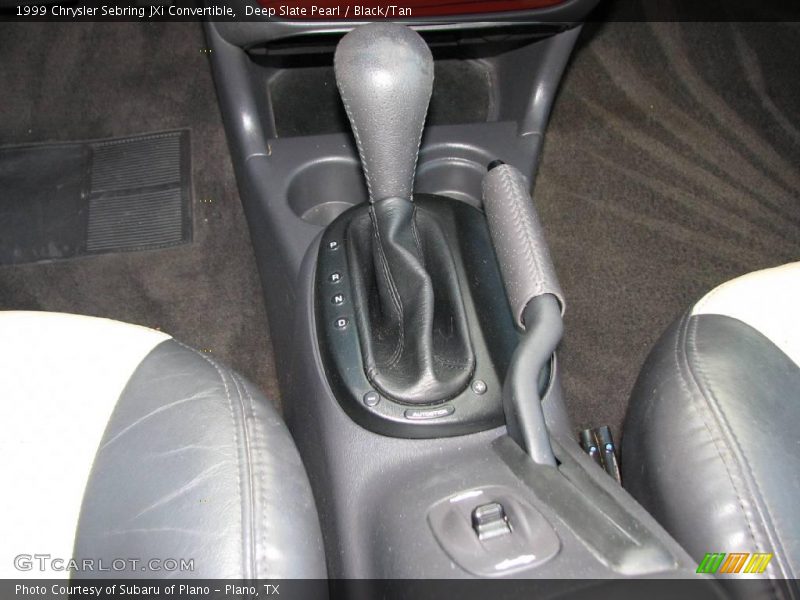 Deep Slate Pearl / Black/Tan 1999 Chrysler Sebring JXi Convertible