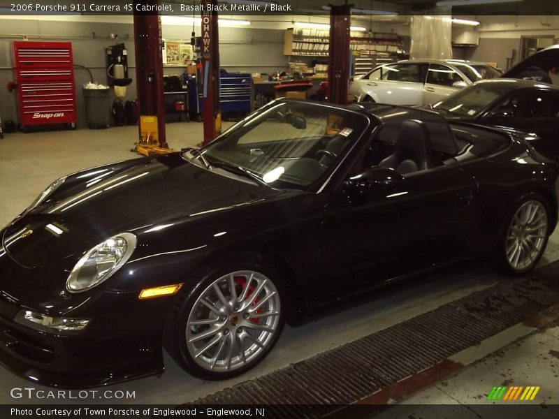 Basalt Black Metallic / Black 2006 Porsche 911 Carrera 4S Cabriolet