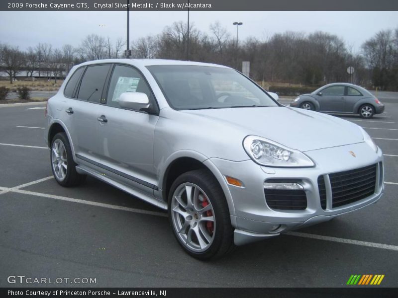 Crystal Silver Metallic / Black w/Alcantara 2009 Porsche Cayenne GTS