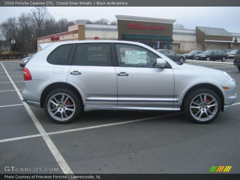 Crystal Silver Metallic / Black w/Alcantara 2009 Porsche Cayenne GTS