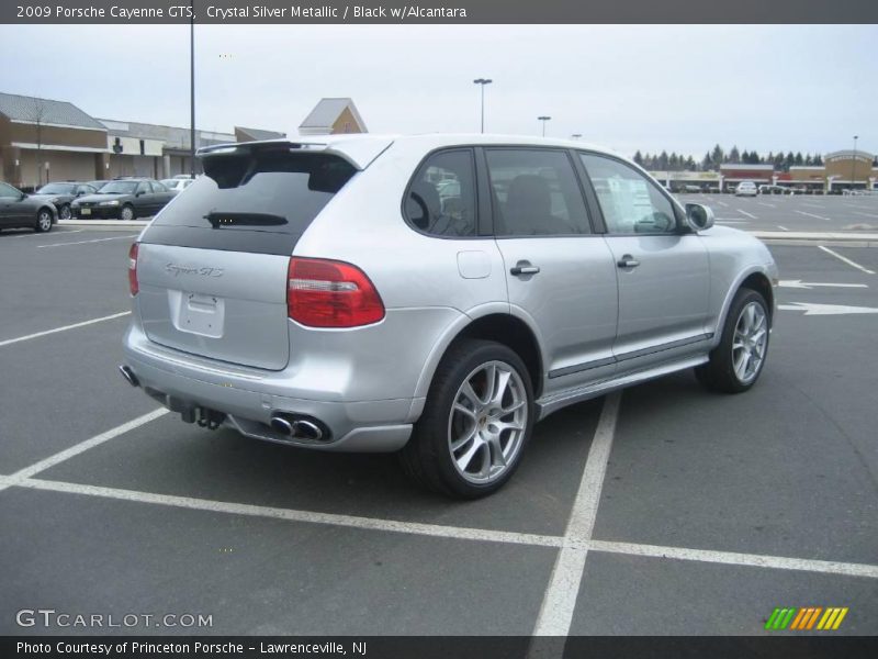 Crystal Silver Metallic / Black w/Alcantara 2009 Porsche Cayenne GTS