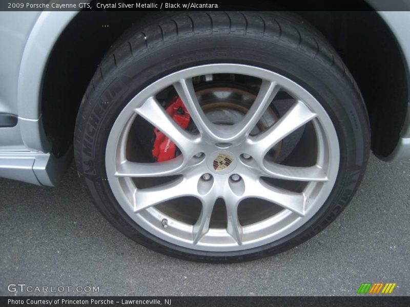 Crystal Silver Metallic / Black w/Alcantara 2009 Porsche Cayenne GTS