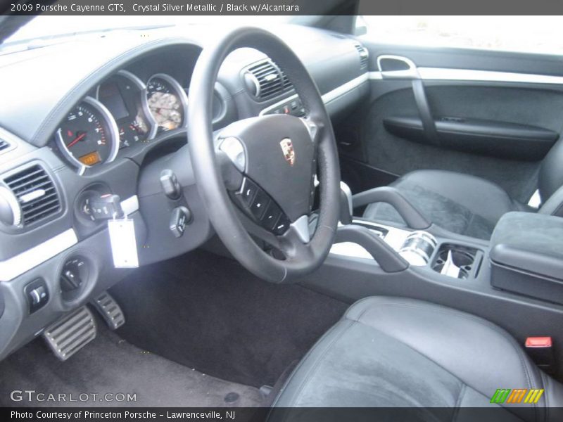 Crystal Silver Metallic / Black w/Alcantara 2009 Porsche Cayenne GTS