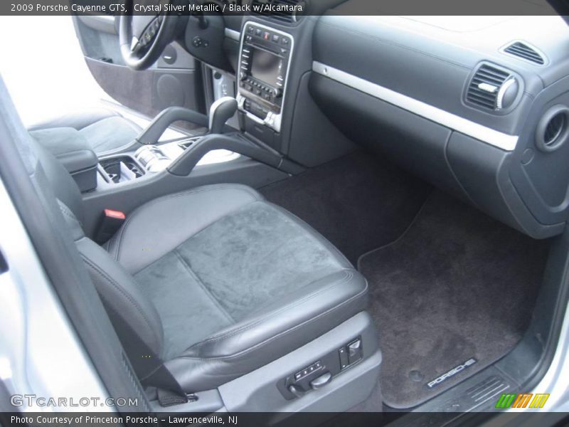 Crystal Silver Metallic / Black w/Alcantara 2009 Porsche Cayenne GTS