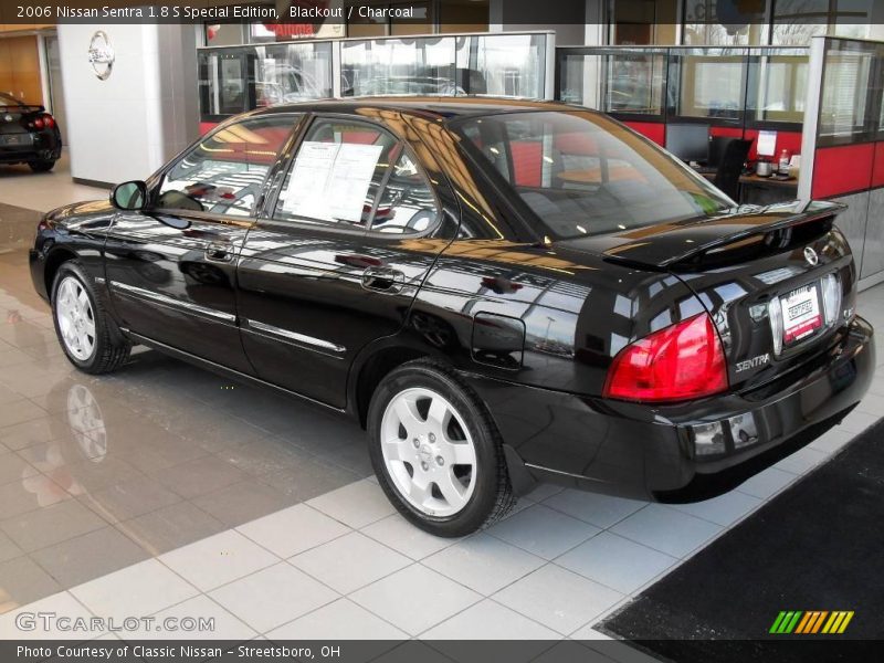 Blackout / Charcoal 2006 Nissan Sentra 1.8 S Special Edition