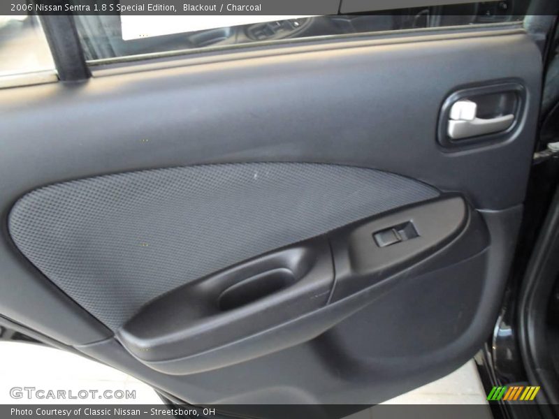 Blackout / Charcoal 2006 Nissan Sentra 1.8 S Special Edition
