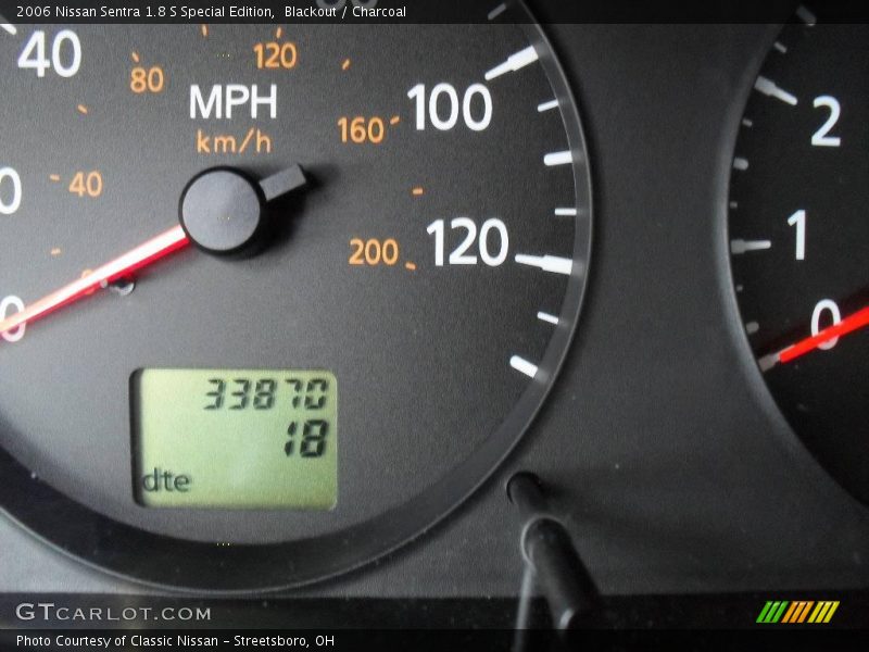 Blackout / Charcoal 2006 Nissan Sentra 1.8 S Special Edition