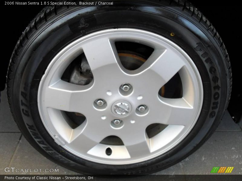 Blackout / Charcoal 2006 Nissan Sentra 1.8 S Special Edition