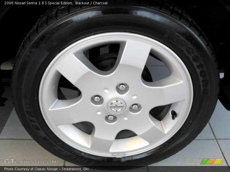 Blackout / Charcoal 2006 Nissan Sentra 1.8 S Special Edition