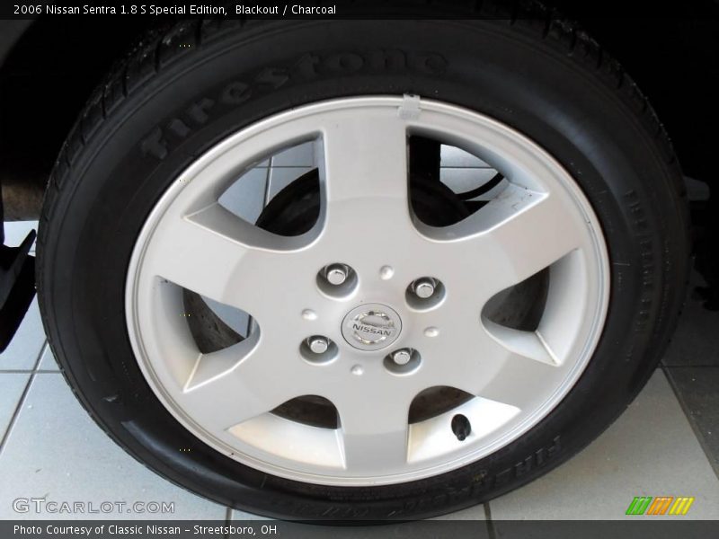 Blackout / Charcoal 2006 Nissan Sentra 1.8 S Special Edition