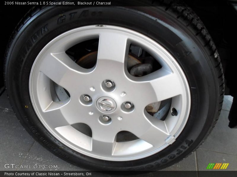 Blackout / Charcoal 2006 Nissan Sentra 1.8 S Special Edition