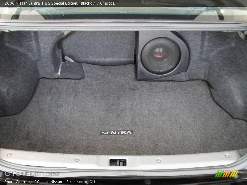 Blackout / Charcoal 2006 Nissan Sentra 1.8 S Special Edition