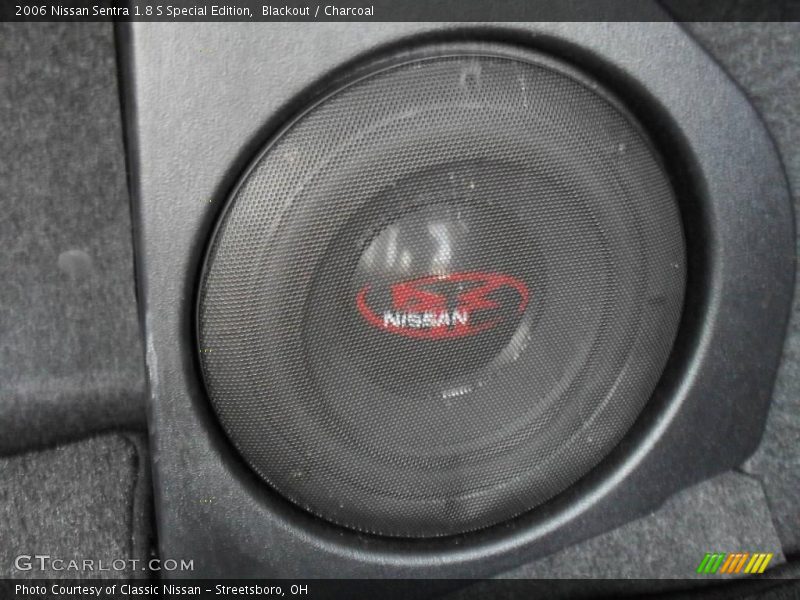 Blackout / Charcoal 2006 Nissan Sentra 1.8 S Special Edition