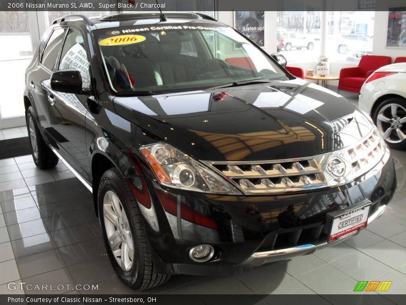 Super Black / Charcoal 2006 Nissan Murano SL AWD