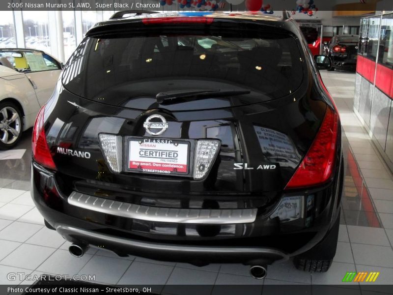 Super Black / Charcoal 2006 Nissan Murano SL AWD