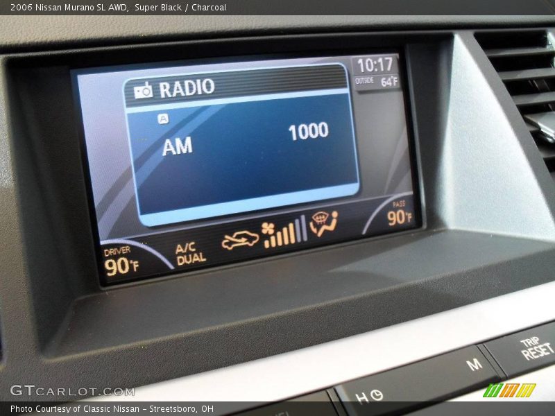 Super Black / Charcoal 2006 Nissan Murano SL AWD
