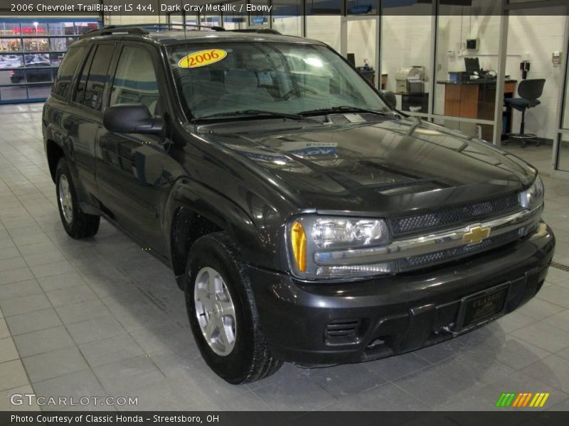 Dark Gray Metallic / Ebony 2006 Chevrolet TrailBlazer LS 4x4