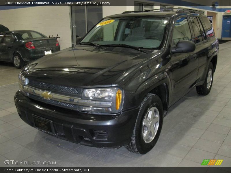 Dark Gray Metallic / Ebony 2006 Chevrolet TrailBlazer LS 4x4