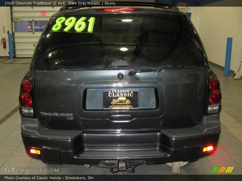 Dark Gray Metallic / Ebony 2006 Chevrolet TrailBlazer LS 4x4