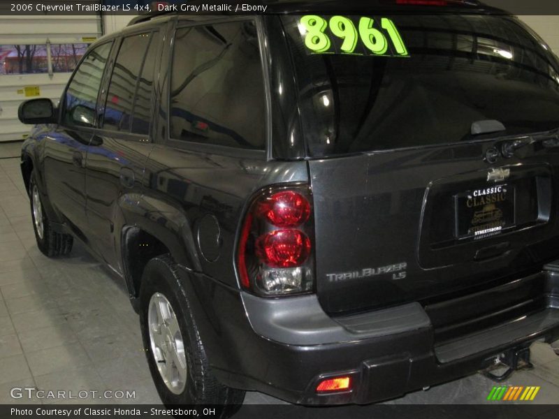 Dark Gray Metallic / Ebony 2006 Chevrolet TrailBlazer LS 4x4