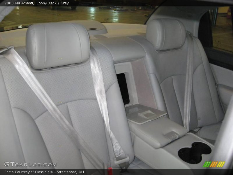 Ebony Black / Gray 2008 Kia Amanti