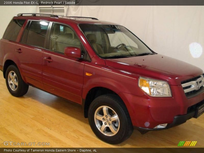 Redrock Pearl / Saddle 2006 Honda Pilot EX-L