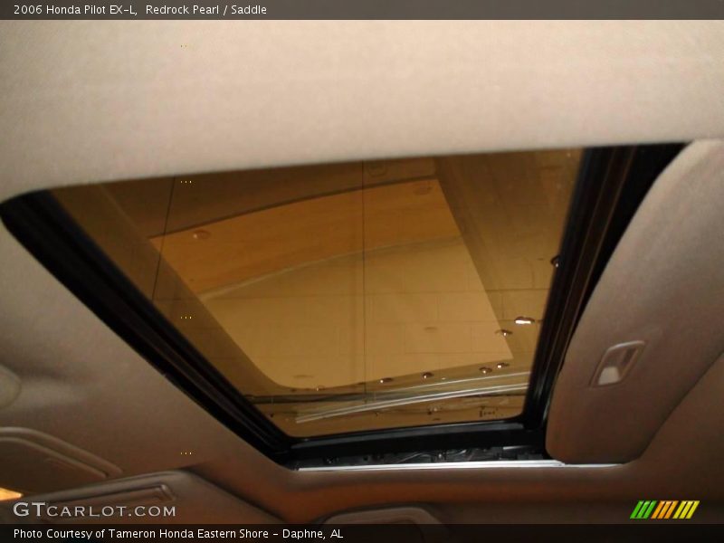 Redrock Pearl / Saddle 2006 Honda Pilot EX-L