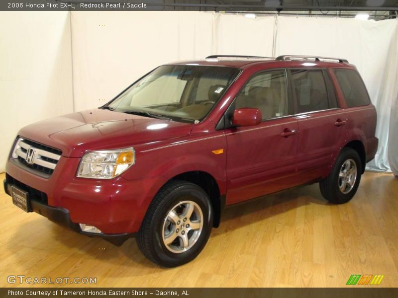 Redrock Pearl / Saddle 2006 Honda Pilot EX-L