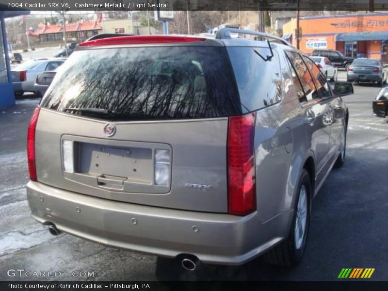 Cashmere Metallic / Light Neutral 2004 Cadillac SRX V6