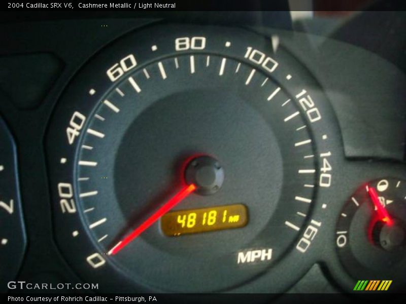 Cashmere Metallic / Light Neutral 2004 Cadillac SRX V6