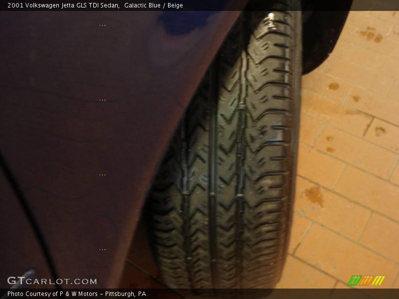 Galactic Blue / Beige 2001 Volkswagen Jetta GLS TDI Sedan