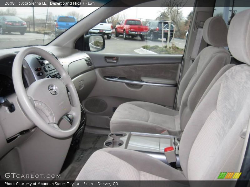 Desert Sand Mica / Fawn 2008 Toyota Sienna LE
