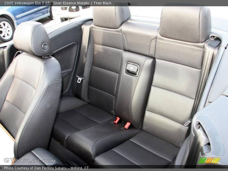 Silver Essence Metallic / Titan Black 2008 Volkswagen Eos 2.0T