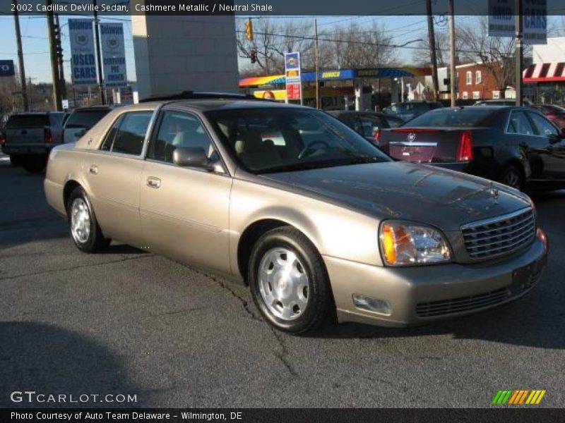 Cashmere Metallic / Neutral Shale 2002 Cadillac DeVille Sedan