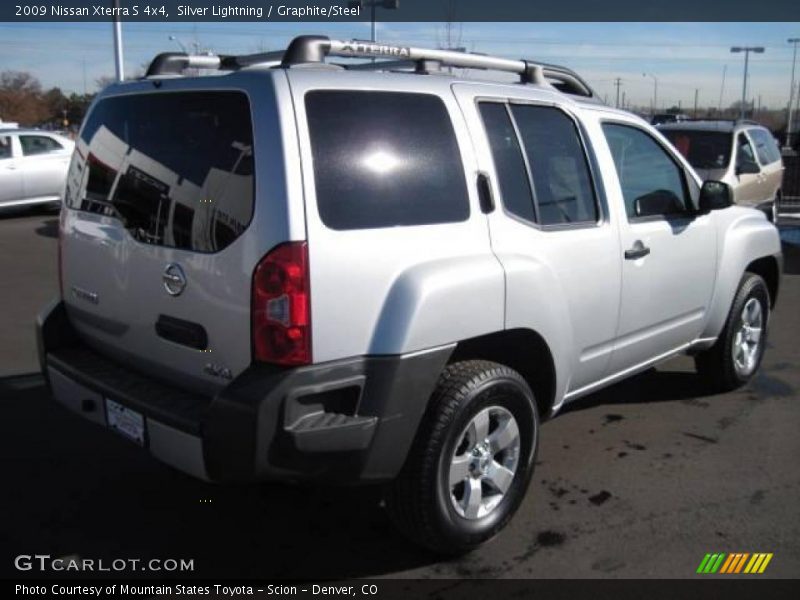 Silver Lightning / Graphite/Steel 2009 Nissan Xterra S 4x4