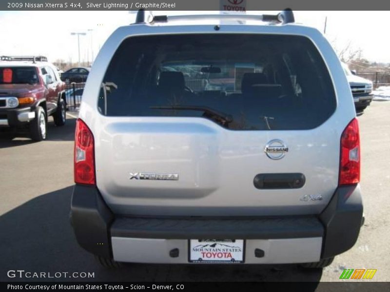 Silver Lightning / Graphite/Steel 2009 Nissan Xterra S 4x4
