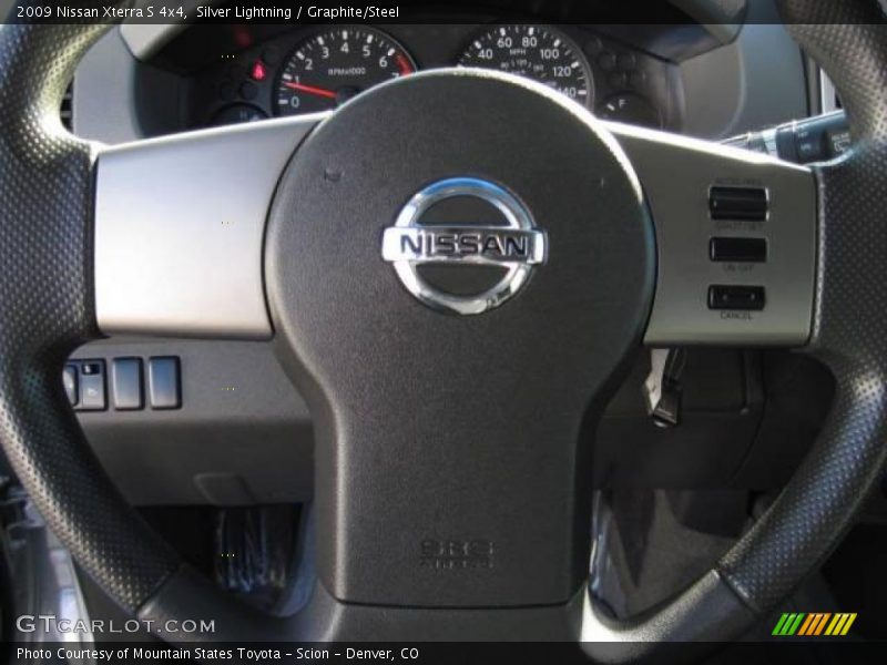 Silver Lightning / Graphite/Steel 2009 Nissan Xterra S 4x4